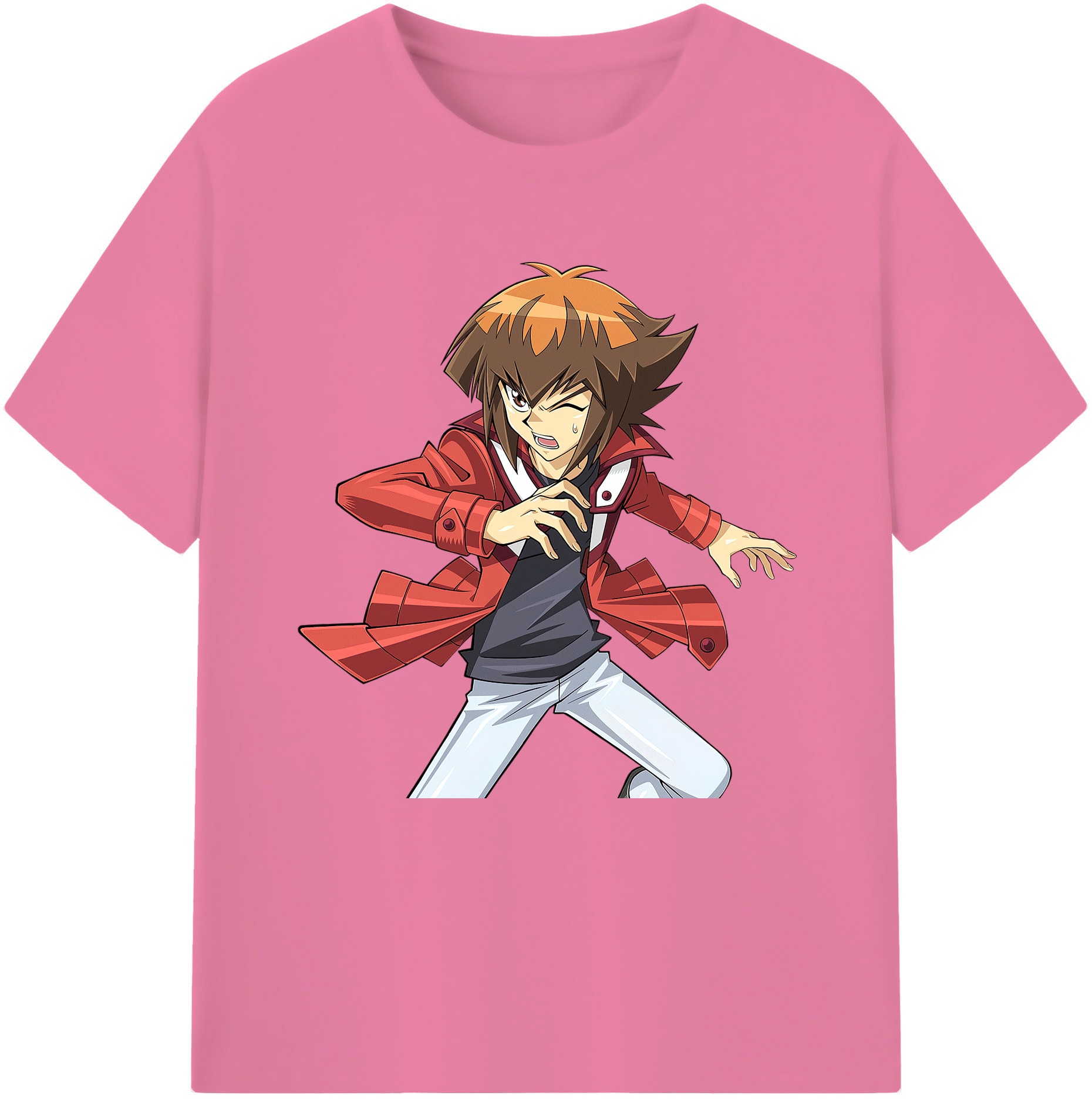 （画像用） 遊☆戯☆王 Yu-Gi-Oh! 綿100％半袖Tシャツ（フロントプリント）